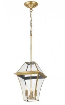 RYE 27 SOLID BRASS EXTERIOR PENDANT IP43. BRASS OR BLACK